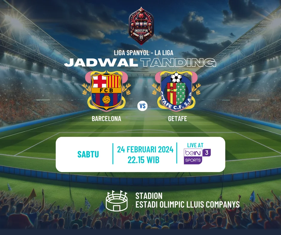 Barcelona vs Getafe 24 Februari 2024