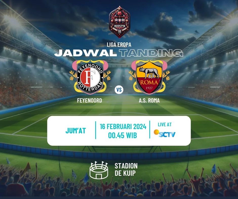 Feyenoord vs AS Roma 16 Feb 2024