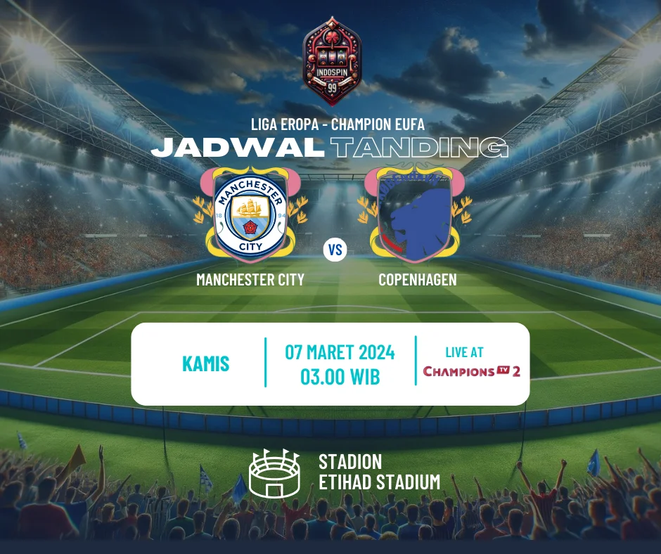 Prediksi Skor Manchester City vs Copenhagen 07 Maret 2024