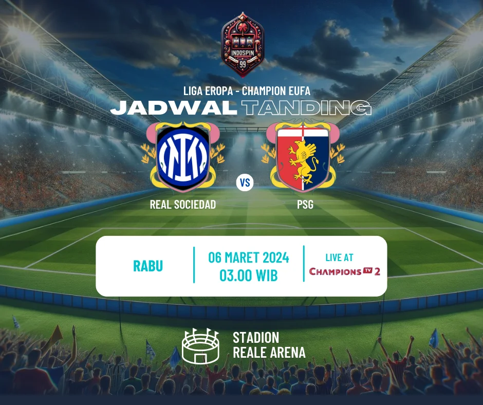 Prediksi Skor Real Sociedad vs PSG 06 Maret 2024