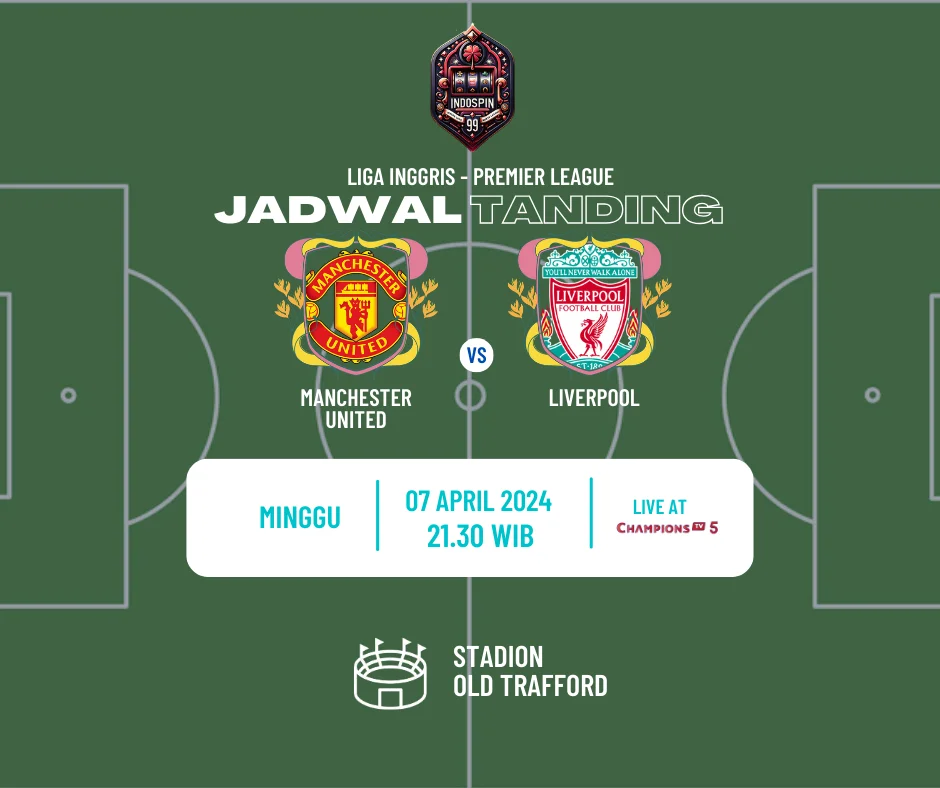 Prediksi Skor Manchester United vs Liverpool 07 April 2024