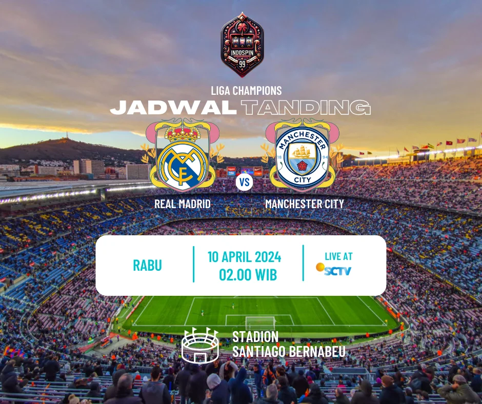 Prediksi Skor Real Madrid vs Manchester City 10 April 2024