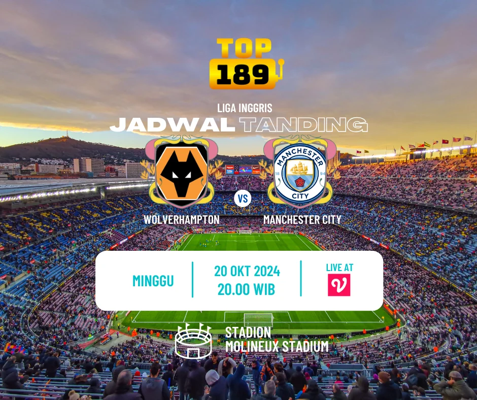 Prediksi Skor Wolverhampton vs Manchester City 20 Oktober 2024