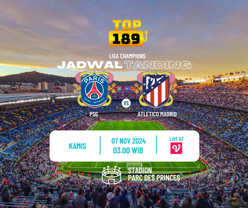 Prediksi Skor PSG vs Atletico Madrid 7 November 2024