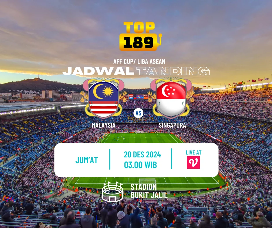 Prediksi Skor Malaysia vs Singapura 20 Desember 2024