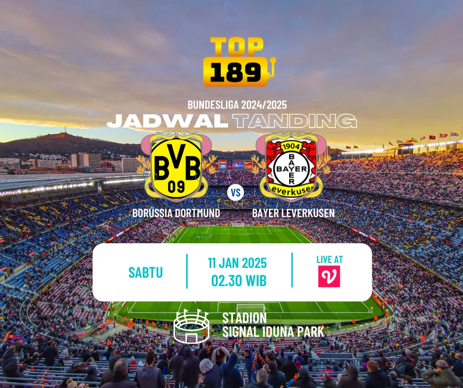 Prediksi Skor Borussia Dortmund vs Bayer Leverkusen 11 Januari 2025