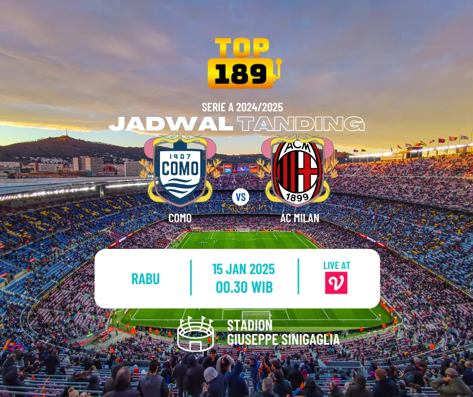 Prediksi Skor Como vs AC Milan 15 Januari 2025