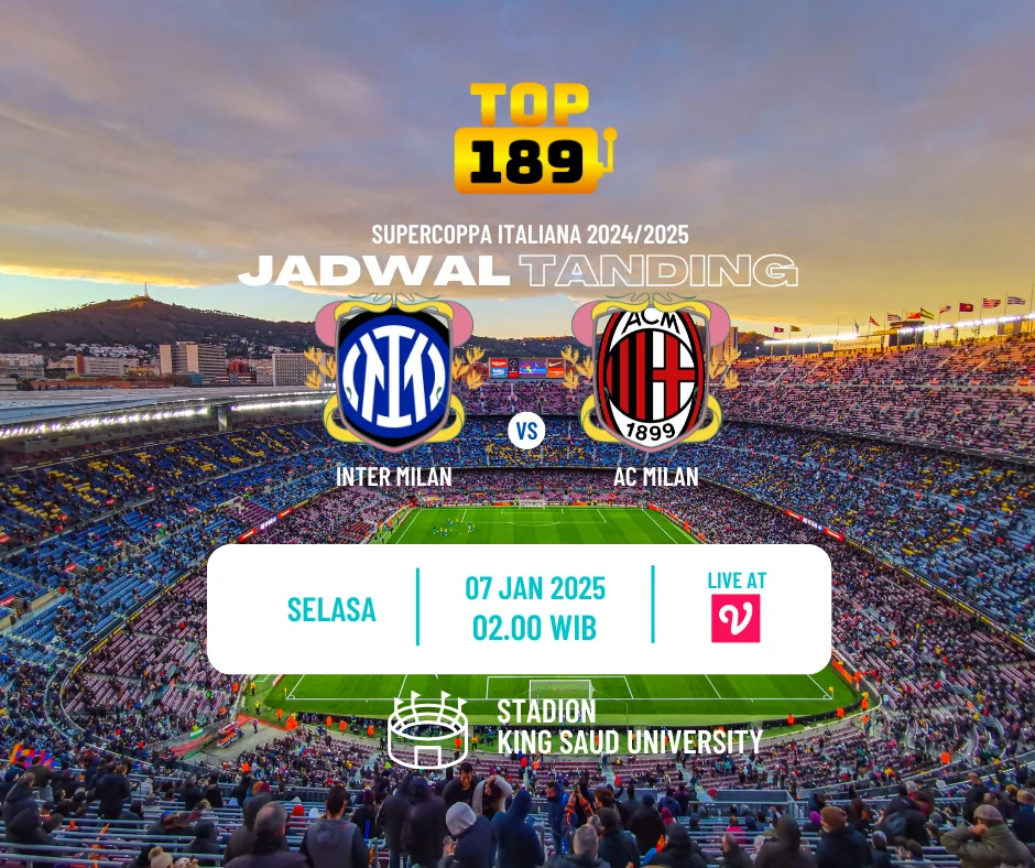 Prediksi Skor Inter Milan vs AC Milan 7 Januari 2025