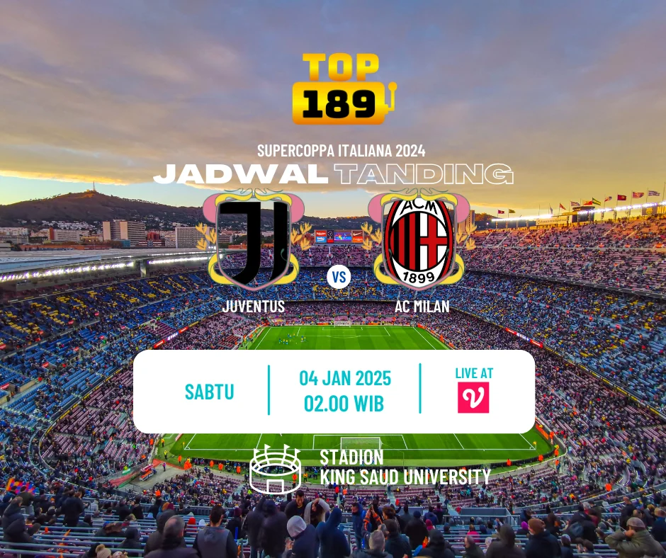 Prediksi Skor Juventus vs AC Milan 4 Januari 2025