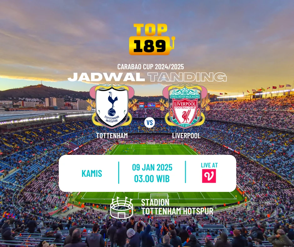 Prediksi Skor Tottenham vs Liverpool 9 Januari 2025